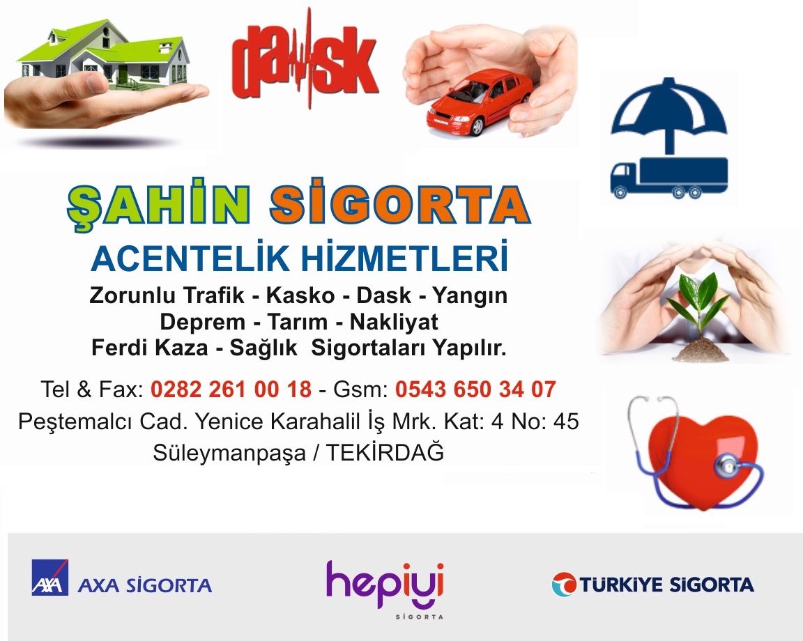 Şahin Sigorta Acentelik Hizmetleri